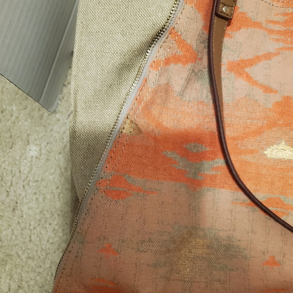 Stella & Dot Canvas Bag. NWOT. - Picture 8 of 13